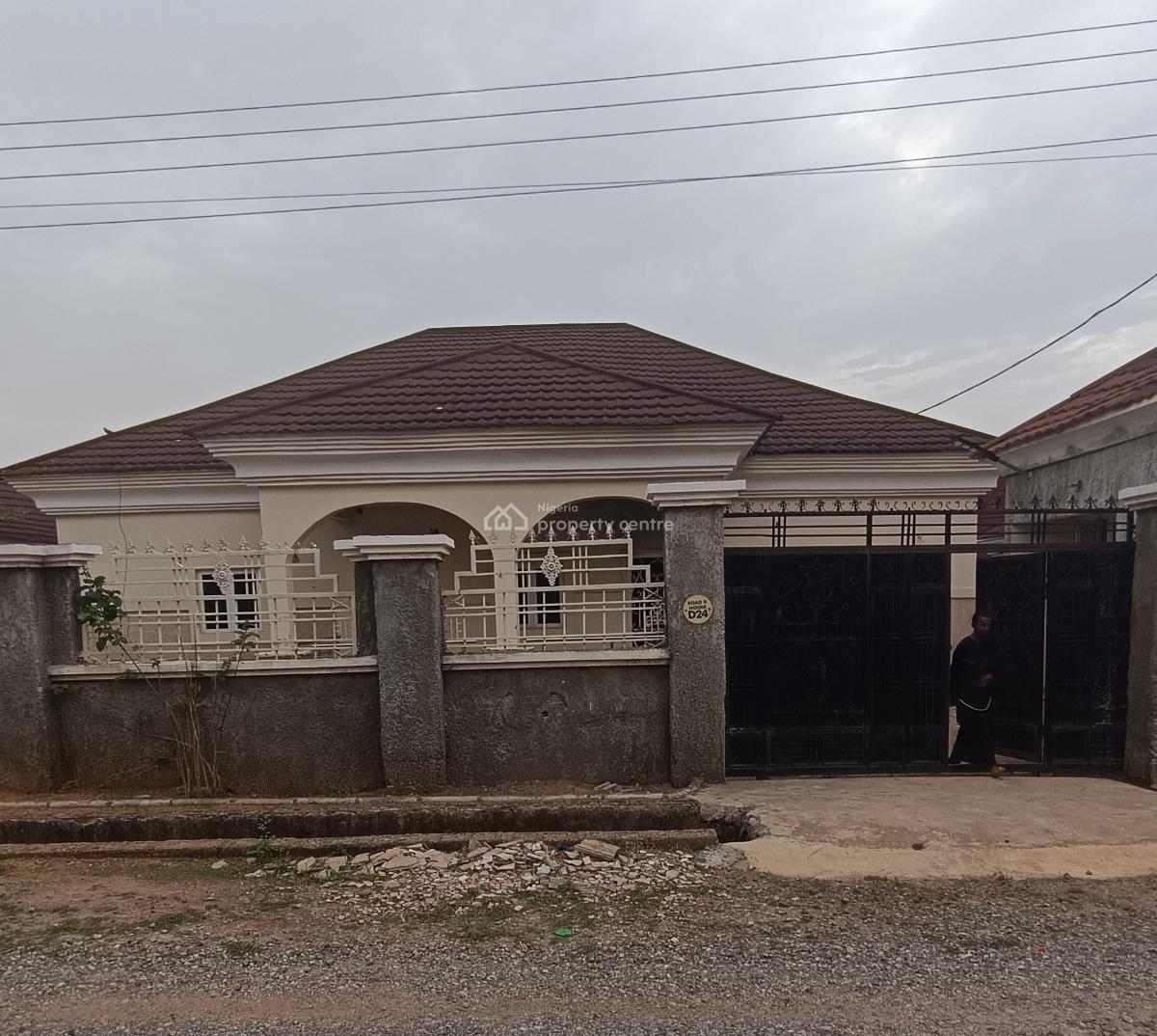 Four Bedroom Detached Bungalow with B/q, Good Homes Estate, Lokogoma District, Abuja, Detached Bungalow for Sale