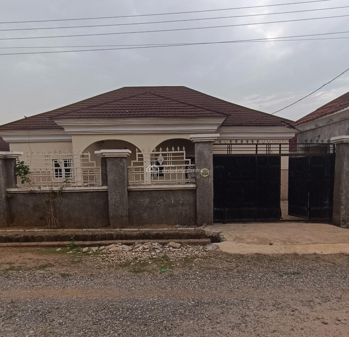 Four Bedroom Detached Bungalow with B/q, Good Homes Estate, Lokogoma District, Abuja, Detached Bungalow for Sale