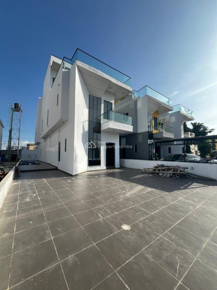 Brand New Smart 5 Bedroom Fully Detached Duplex with Bq, Cinema, Pool, Orchid, Lekki, Lekki, Lagos, House for Sale