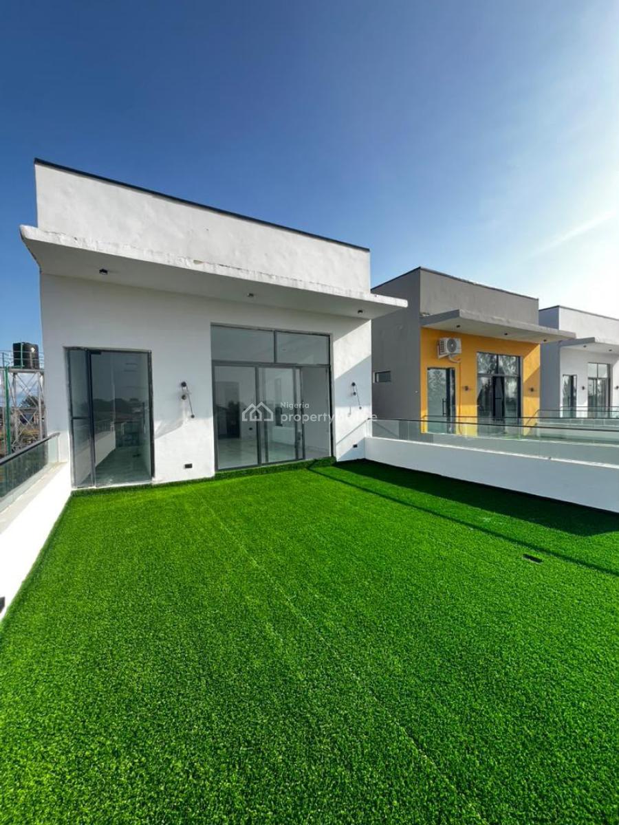 Brand New Smart 5 Bedroom Fully Detached Duplex with Bq, Cinema, Pool, Orchid, Lekki, Lekki, Lagos, House for Sale