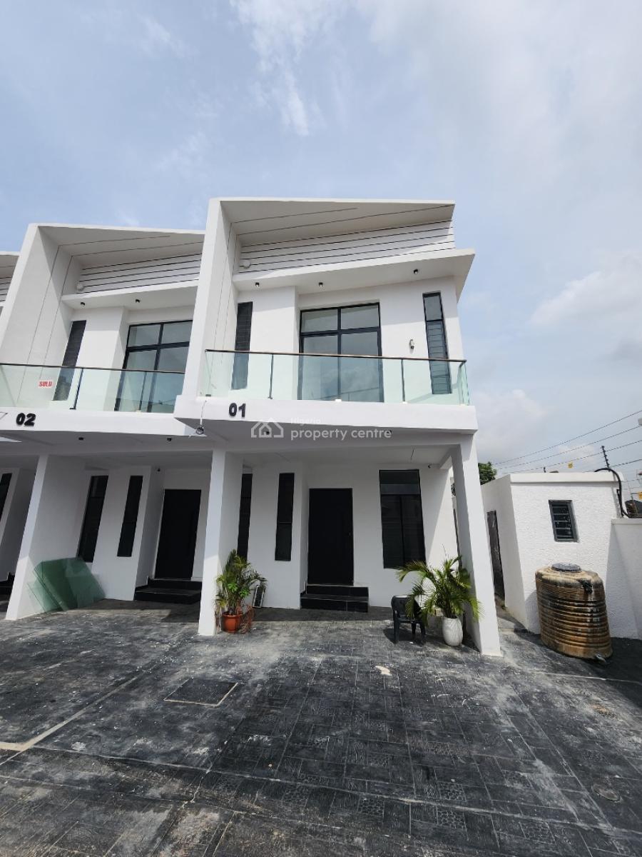 Lovely 4 Bedroom Terrace Duplex, Abraham Adesanya, Ajah, Lagos, Terraced Duplex for Sale