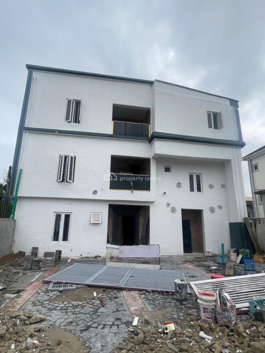 Newly Built 1 Bedroom Mini Flat Apartment, New Road Opposite Chevron Lekki Lagos, Lekki, Lagos, Mini Flat (room and Parlour) for Sale