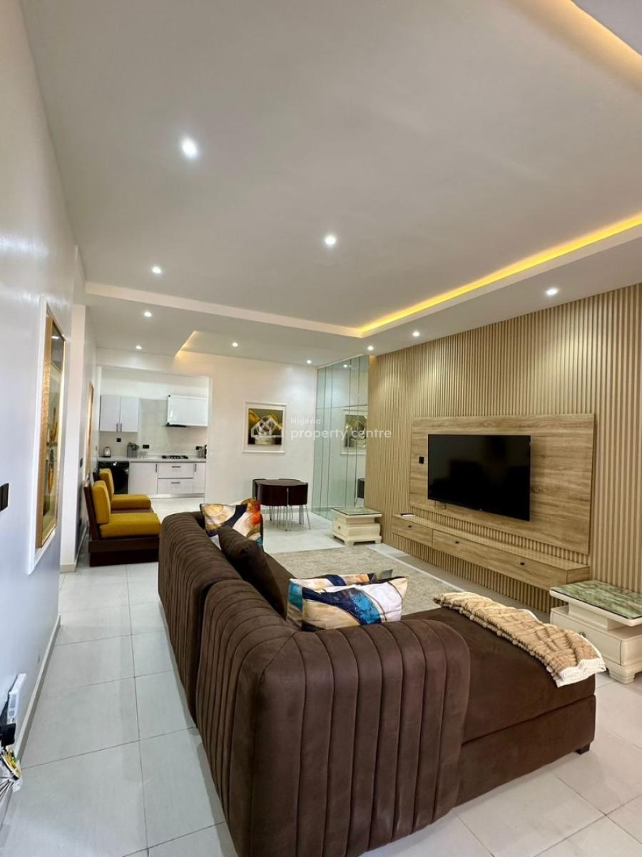 Secured and Lovely Furnished 2 Bedroom Apartment with a Pool and Gym, Lekki Phase 1, Lekki, Lagos, Flat / Apartment for Rent