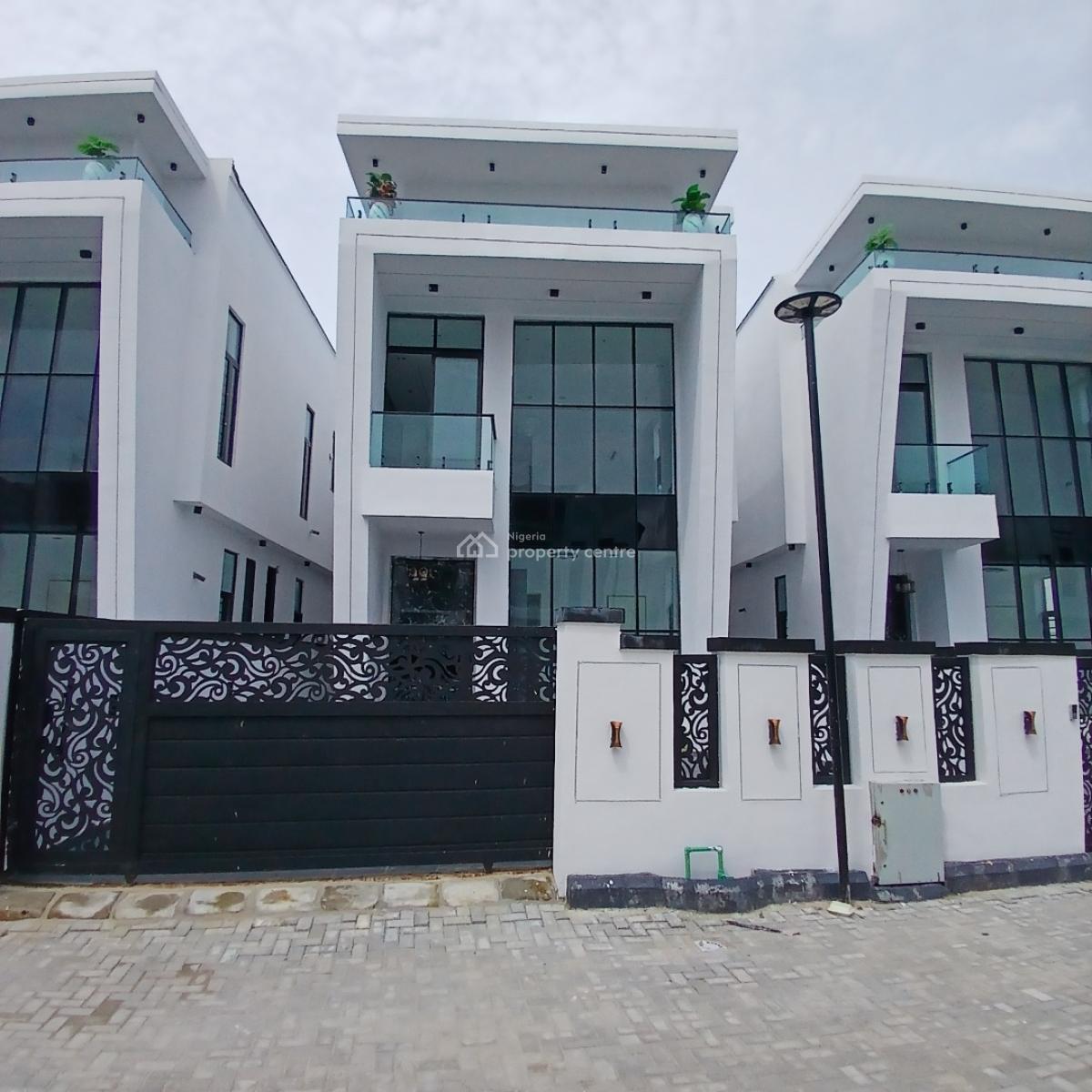 5 Bedroom Fully Detached Duplex with Swimming Pool,bq, Orchid Road, Lekki, Lagos, Detached Duplex for Sale