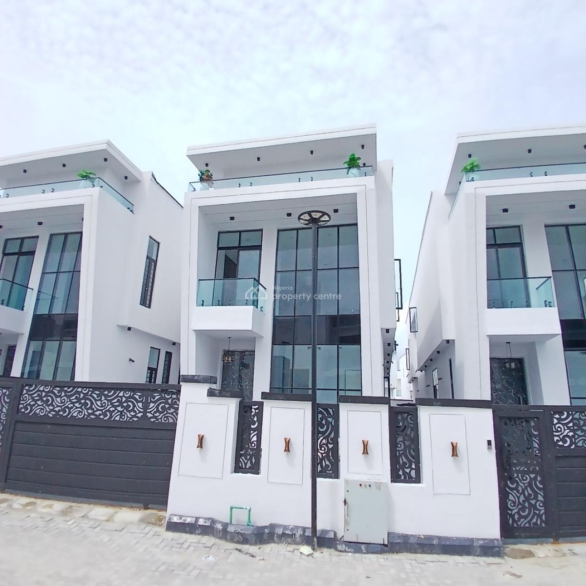 5 Bedroom Fully Detached Duplex with Swimming Pool,bq, Orchid Road, Lekki, Lagos, Detached Duplex for Sale