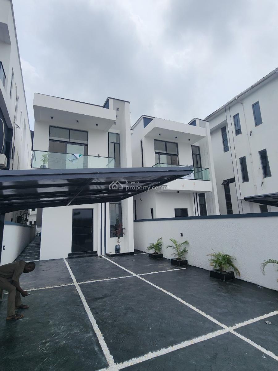 Luxury 5 Bedroom Detached Duplex + Bq, Pool, Ajah, Lagos, Detached Duplex for Sale