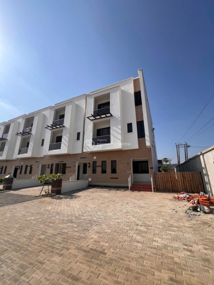 Luxury 4 Bedroom Terrace Duplex with Bq and Family Lounge, Jahi, Abuja, Terraced Duplex for Sale