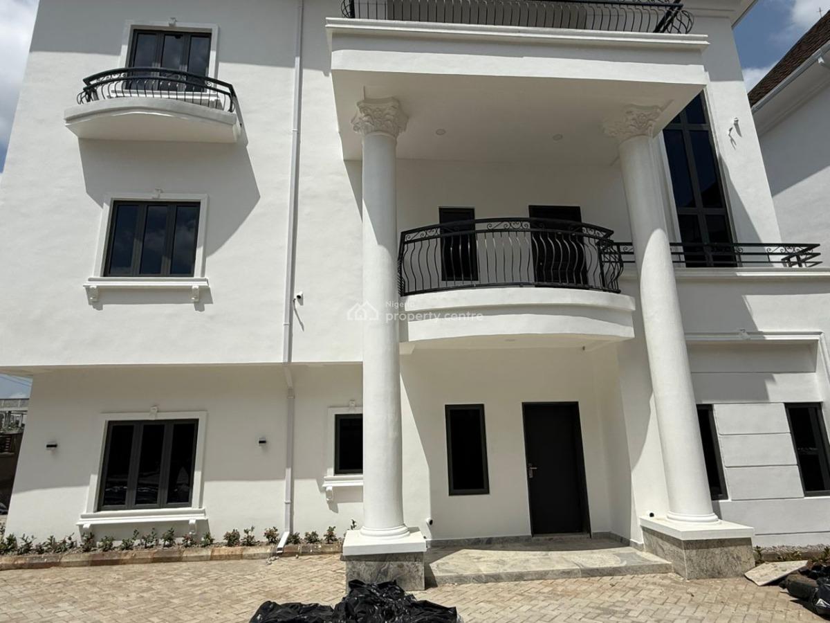 Luxury 5 Spacious Bedroom Simi Detached Duplex, Princetonian Estate, Guzape District, Abuja, Semi-detached Duplex for Sale