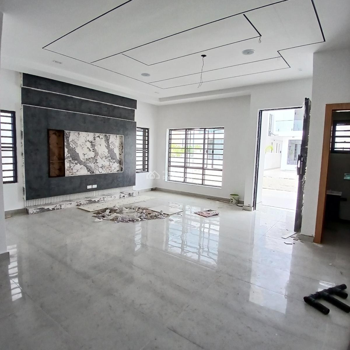 4 Bedroom Semi-detached Duplex with Swimming Pool,bq, Chevron Toll Gate,orchid Road, Lekki, Lagos, Semi-detached Duplex for Sale
