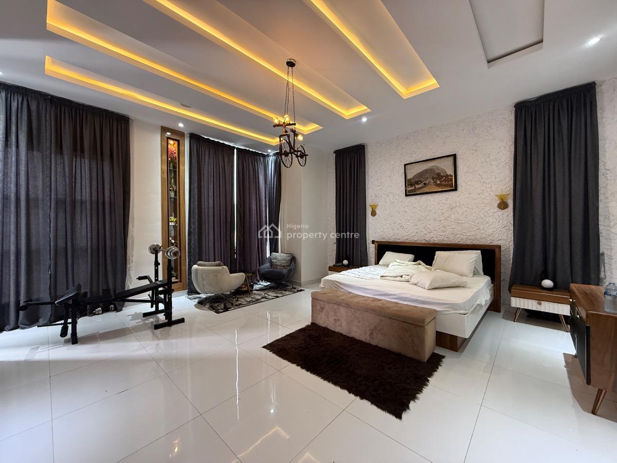 5 Bedroom Fully Furnished Detached Available, Ikota, Lekki, Lagos, Detached Duplex for Sale