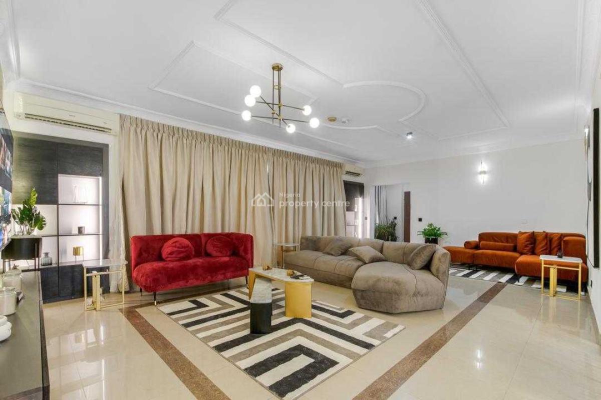 Fully Furnished & Serviced 3 Bedroom Apartment, Bourdillon, Ikoyi, Lagos, Flat / Apartment for Rent