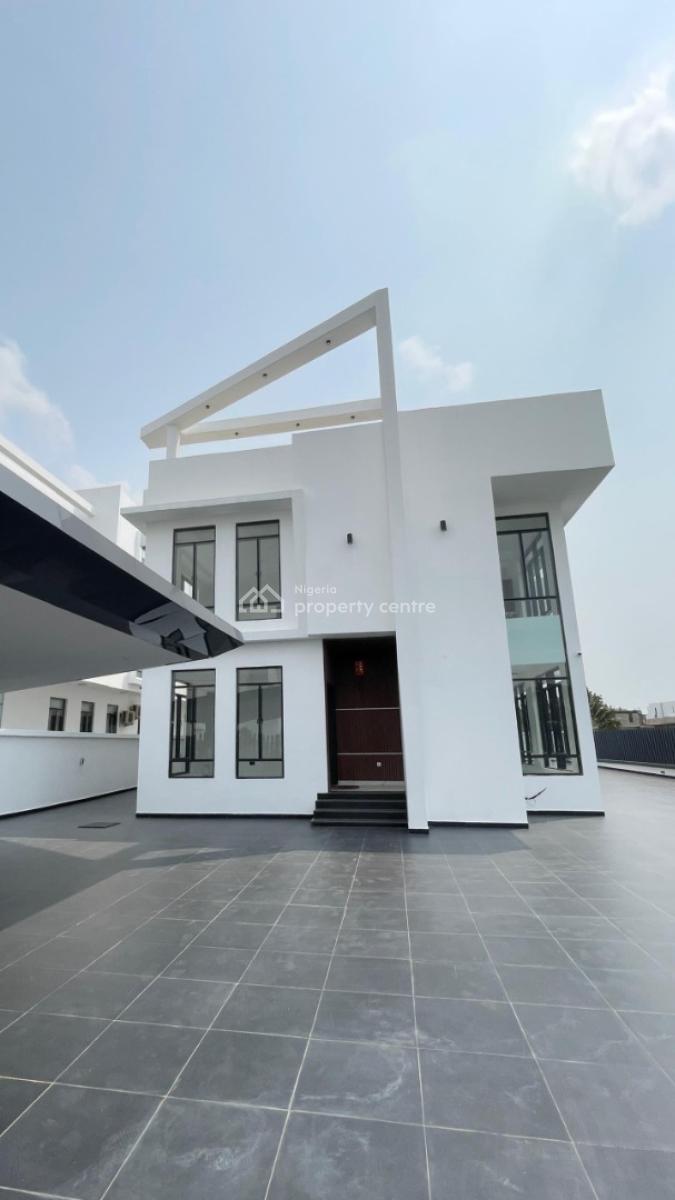 Corner Piece 5 Bedroom Fully Detached House with B/q+pool and Cinema, Pinnock Estate -, Osapa, Lekki, Lagos, Detached Duplex for Sale