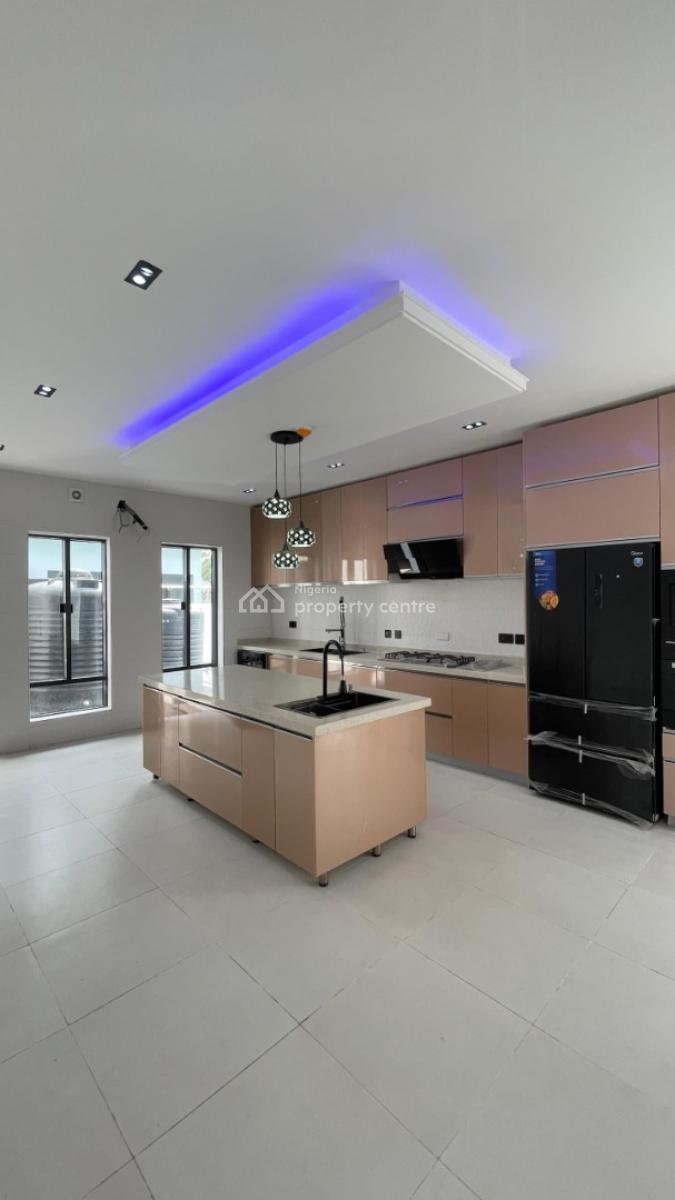 Corner Piece 5 Bedroom Fully Detached House with B/q+pool and Cinema, Pinnock Estate -, Osapa, Lekki, Lagos, Detached Duplex for Sale