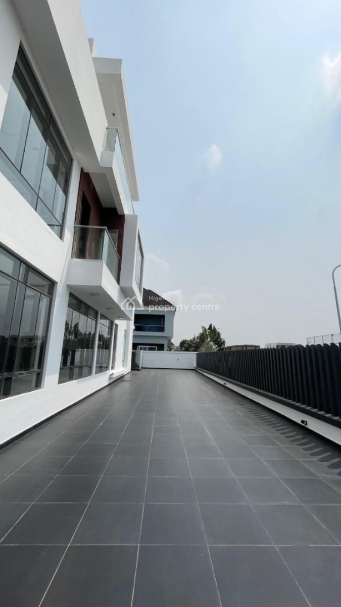 Corner Piece 5 Bedroom Fully Detached House with B/q+pool and Cinema, Pinnock Estate -, Osapa, Lekki, Lagos, Detached Duplex for Sale