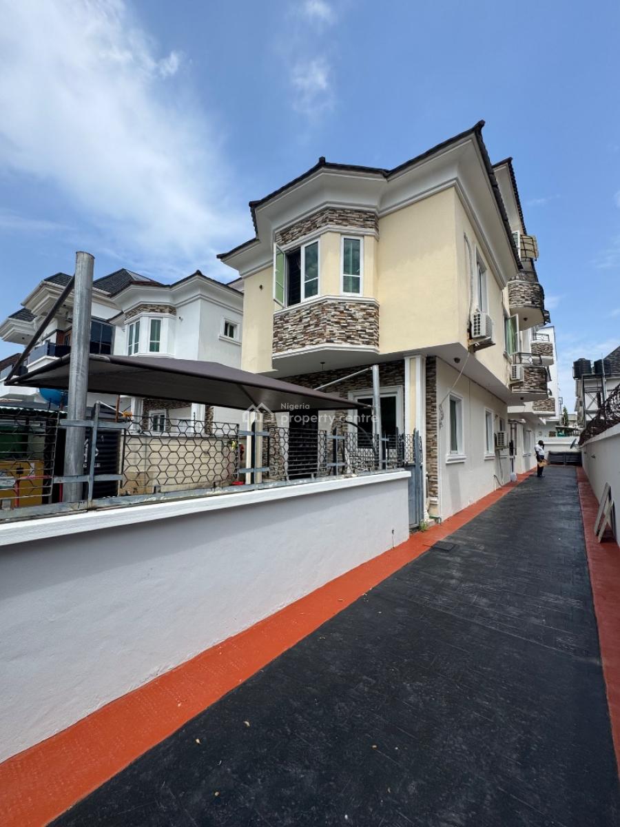 4bed Semi Detached with Bq, Chevron, Lekki, Lagos, House for Rent