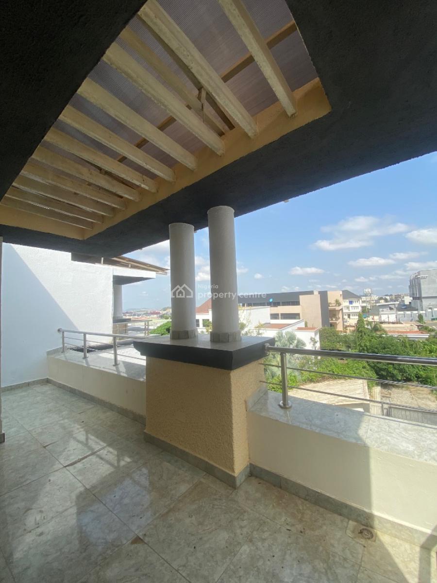 5 Bedroom Terrace Duplex with a Bq, Guzape Main, Guzape District, Abuja, Flat / Apartment for Rent