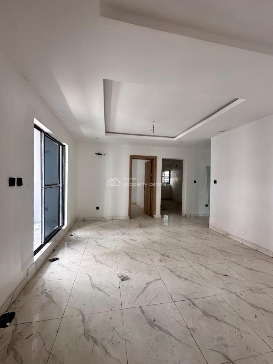 Newly Built Luxury 2 Bedroom Serviced Flat Upstairs, Lekki, Igbo Efon, Lekki, Lagos, Flat / Apartment for Rent