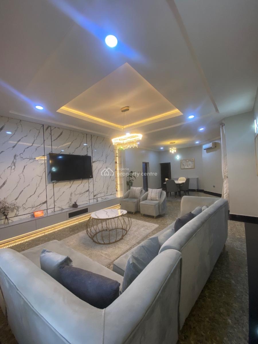 Fully Furnished and Serviced 3 Bedroom, Guzape, Guzape District, Abuja, Flat / Apartment for Rent
