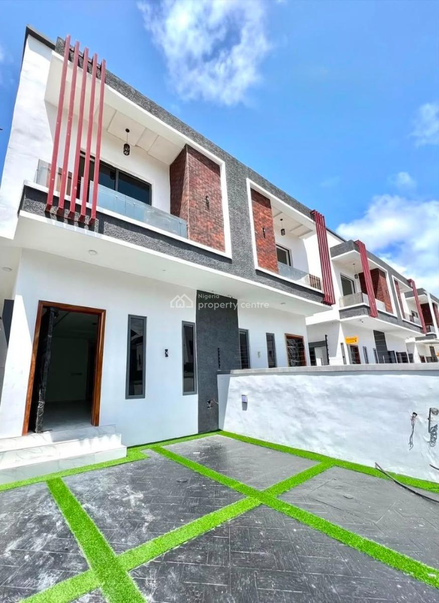 4bedroom Semi Detached Duplex with Bq at Chevron Lekki, Chevron Lekki, Lekki, Lagos, Semi-detached Duplex for Rent