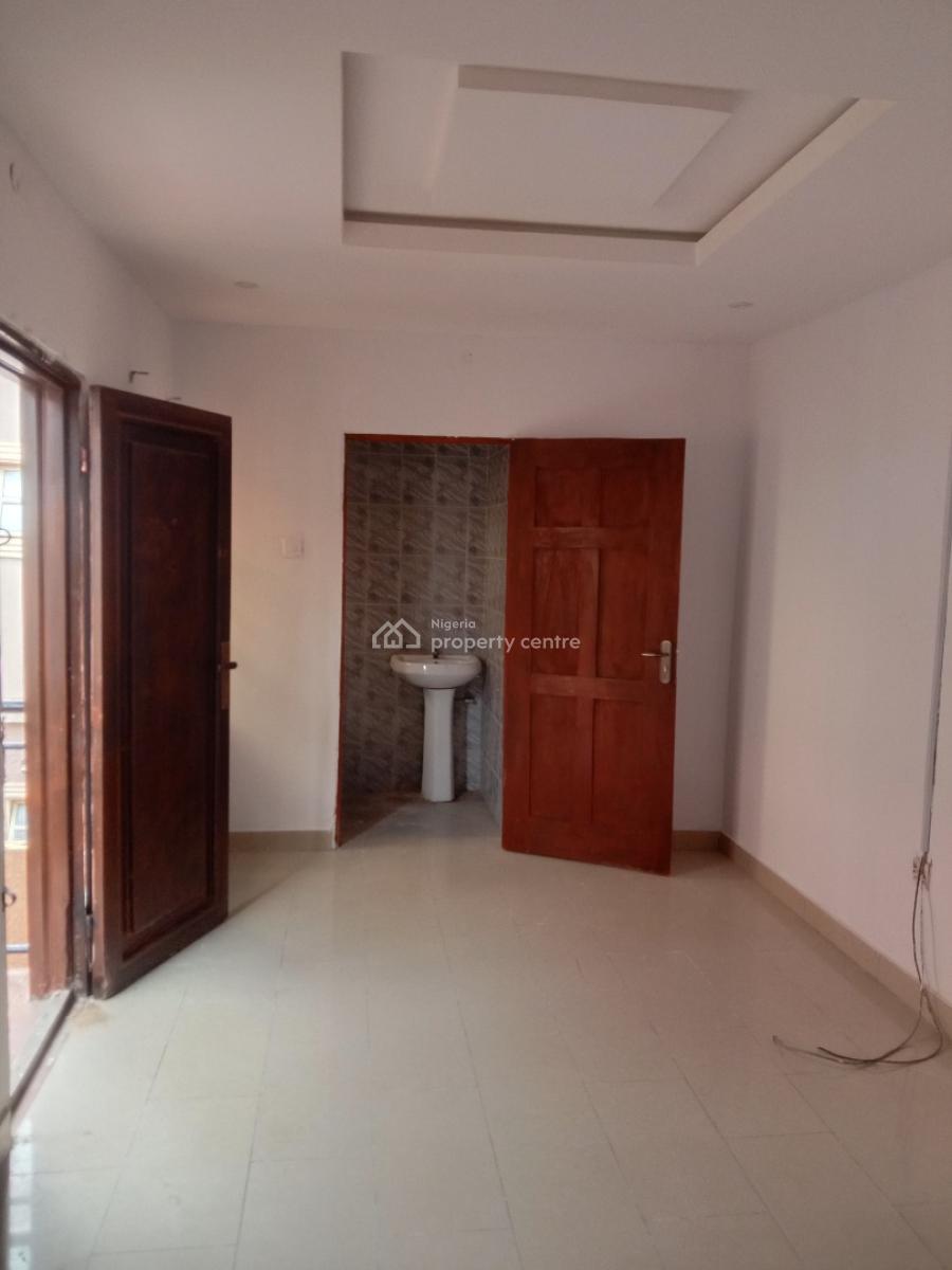 Standard 2 Bedroom Flats Upstairs with Pop Finishing, Ajah Addo at Xtados Estate, Ajah, Lagos, House for Rent