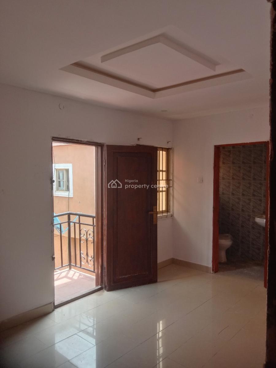 Standard 2 Bedroom Flats Upstairs with Pop Finishing, Ajah Addo at Xtados Estate, Ajah, Lagos, House for Rent