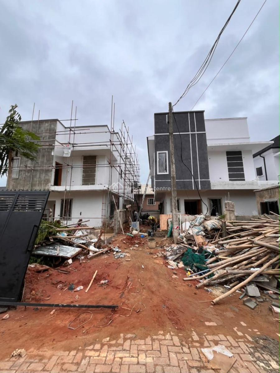 Deluxe 4 Bedroom Detached Triplex with a Bq, Gra Phase 1, Magodo, Lagos, Semi-detached Duplex for Sale