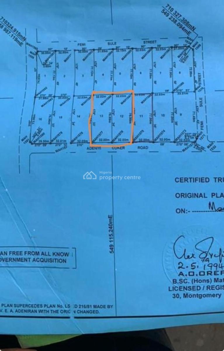 4,950 Sqm, Didelolu Estate, Victoria Island (vi), Lagos, Residential Land Joint Venture