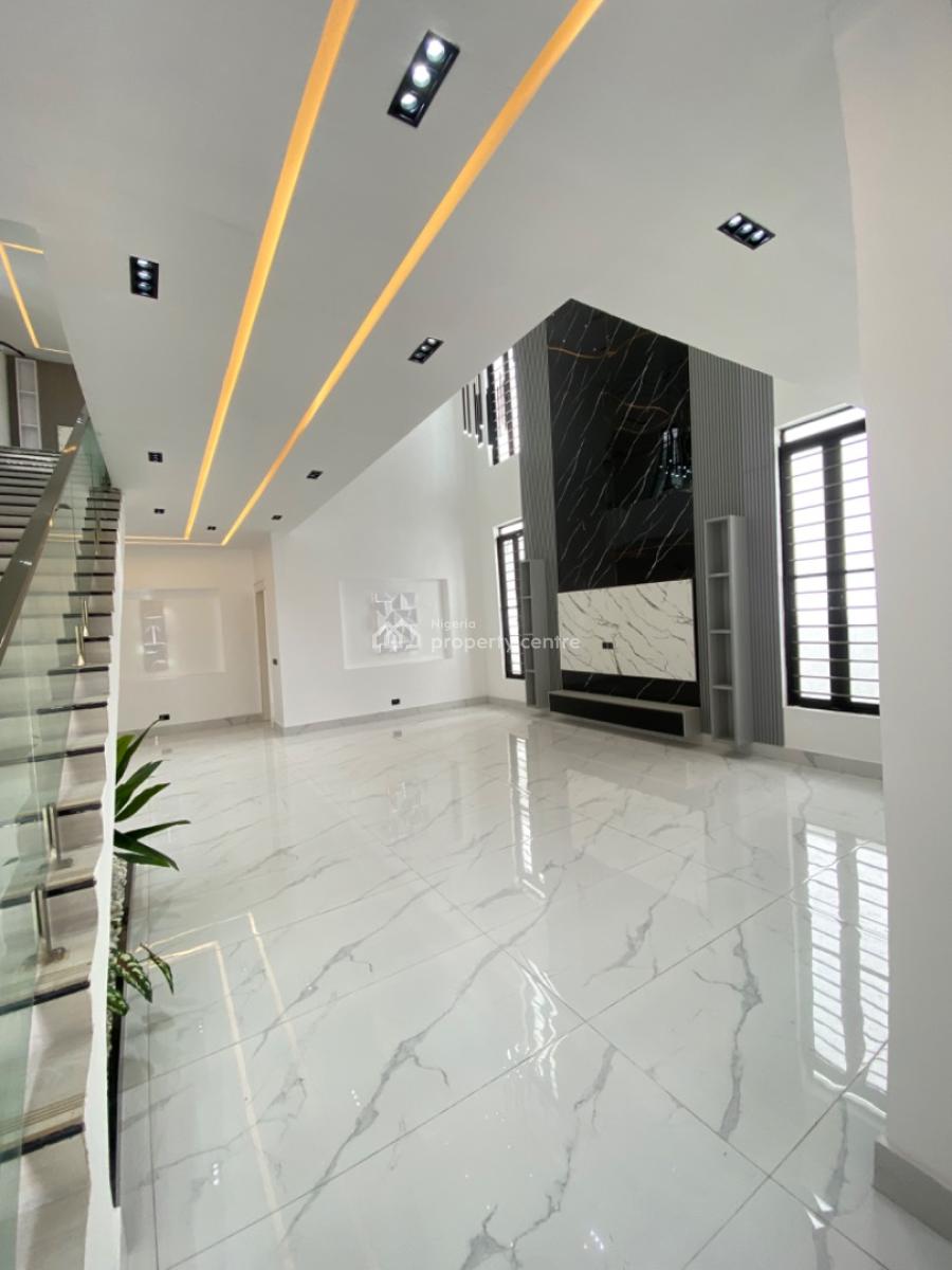 Newly Built 5bedroom Luxurious Detached Smart House with Bq & Pool, Chevron Toll Gate, Lekki, Lagos, Detached Duplex for Sale