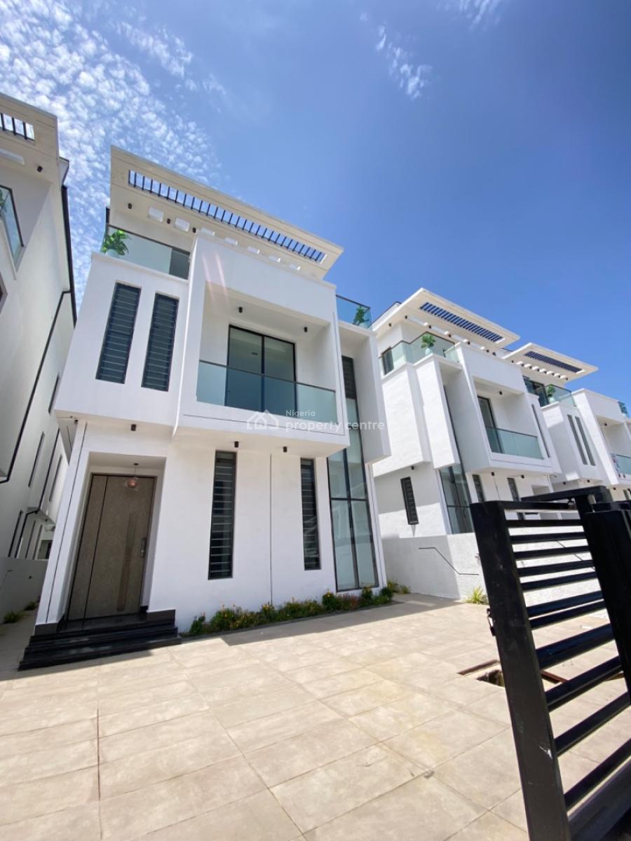 Newly Built 5bedroom Luxurious Detached Smart House with Bq & Pool, Chevron Toll Gate, Lekki, Lagos, Detached Duplex for Sale