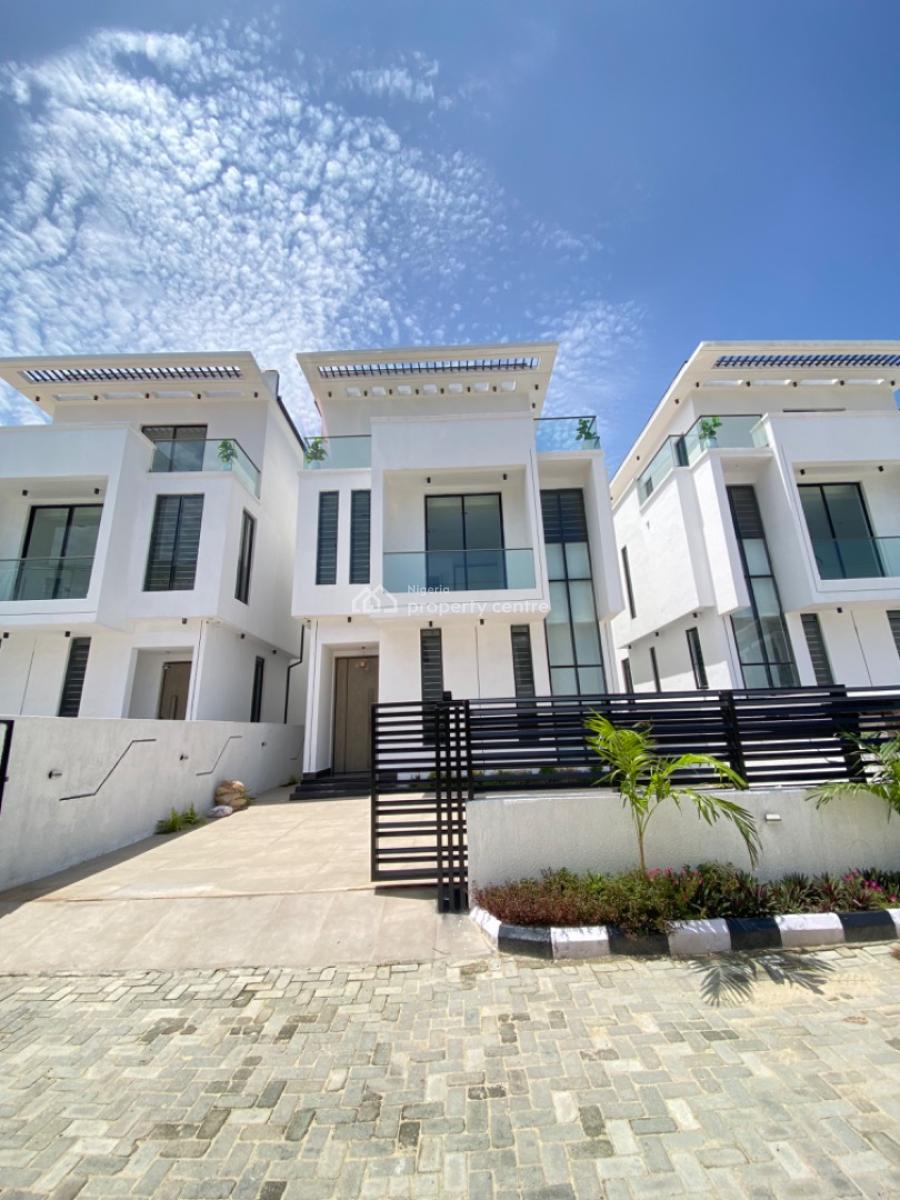 Newly Built 5bedroom Luxurious Detached Smart House with Bq & Pool, Chevron Toll Gate, Lekki, Lagos, Detached Duplex for Sale