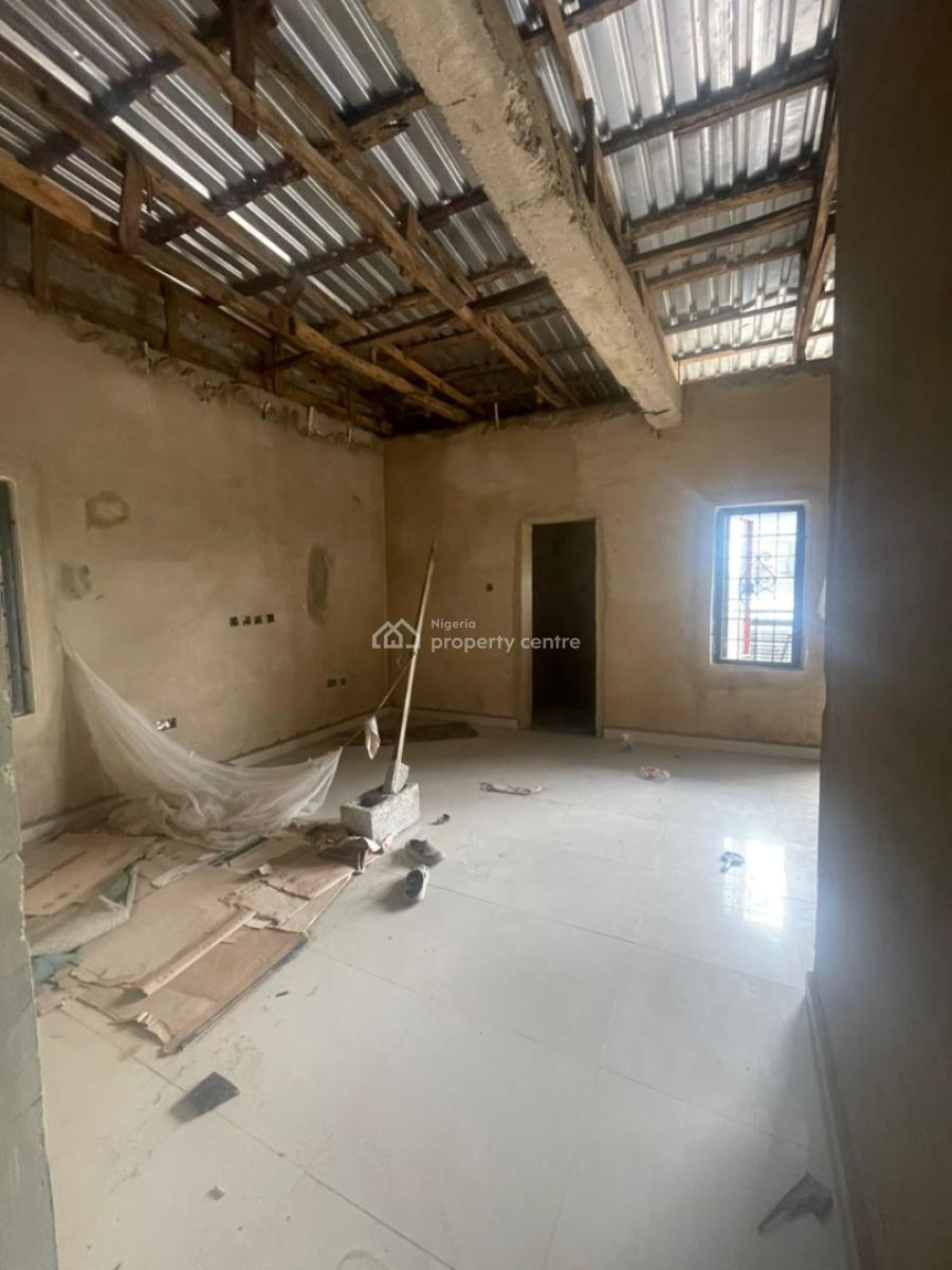 an Advanced Carcass 4 Bedroom Fully Detached Duplex with Bq, Next Cash and Carry, Mabushi, Abuja, Detached Duplex for Sale
