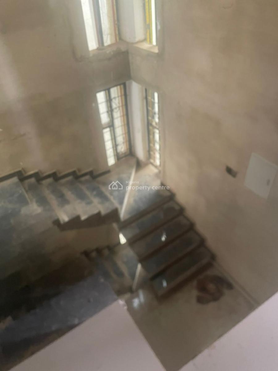 an Advanced Carcass 4 Bedroom Fully Detached Duplex with Bq, Next Cash and Carry, Mabushi, Abuja, Detached Duplex for Sale