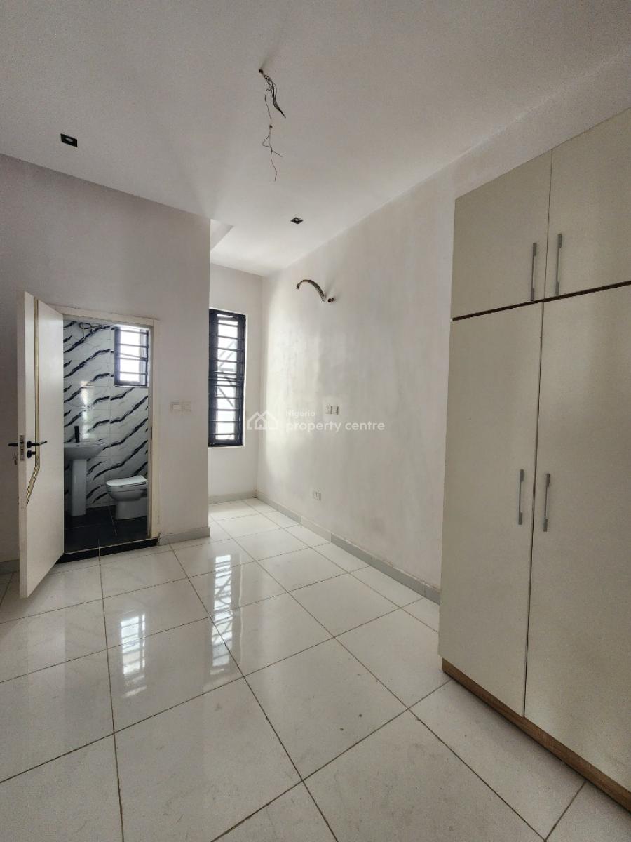 Nicely Built 4 Bedroom Semi Detached Duplex + Bq in a Secured Estate, Sangotedo, Ajah, Lagos, Semi-detached Duplex for Sale