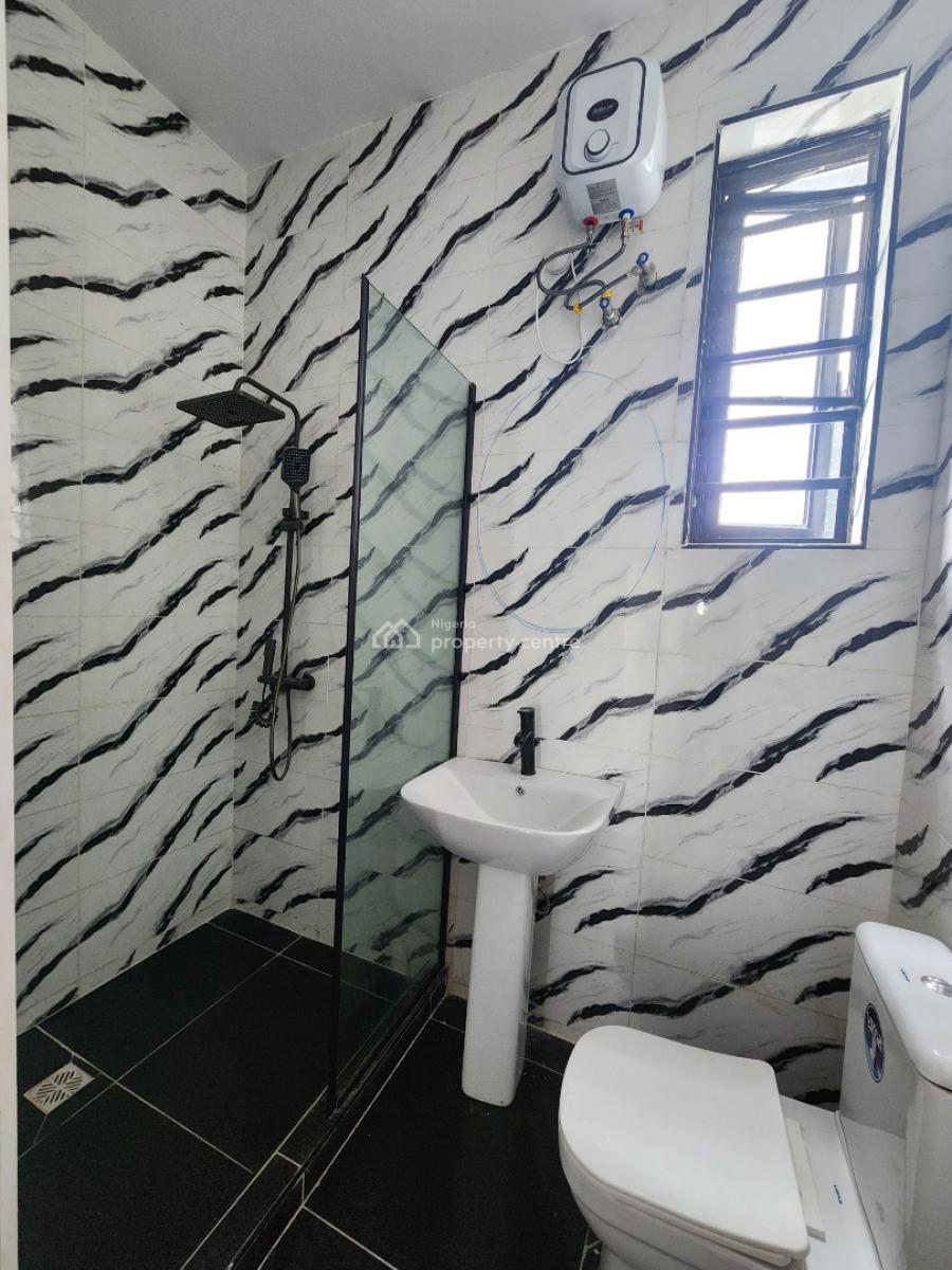 Nicely Built 4 Bedroom Semi Detached Duplex + Bq in a Secured Estate, Sangotedo, Ajah, Lagos, Semi-detached Duplex for Sale