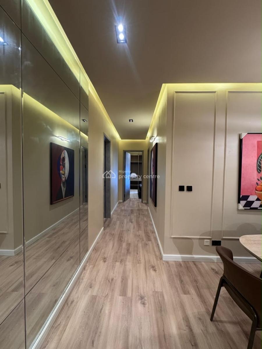 Fully Furnished 3 Bedroom Apartment with Pool Gym Elevator, Lekki Phase 1, Lekki, Lagos, Flat / Apartment for Rent