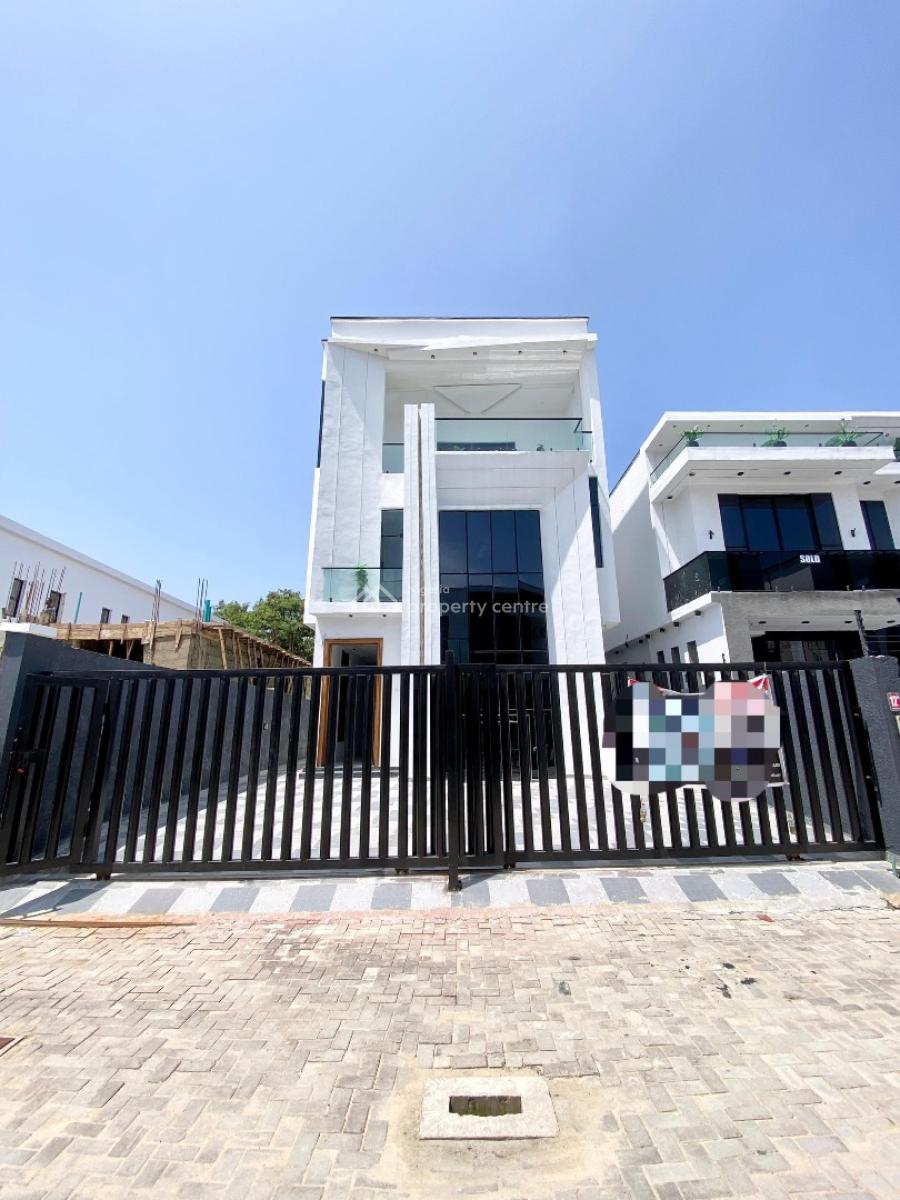 Exclusive 6 Bedroom Luxury Detached Smart House with Bq, Lounge & Pool, Chevron Toll Gate, Lekki, Lagos, Detached Duplex for Sale