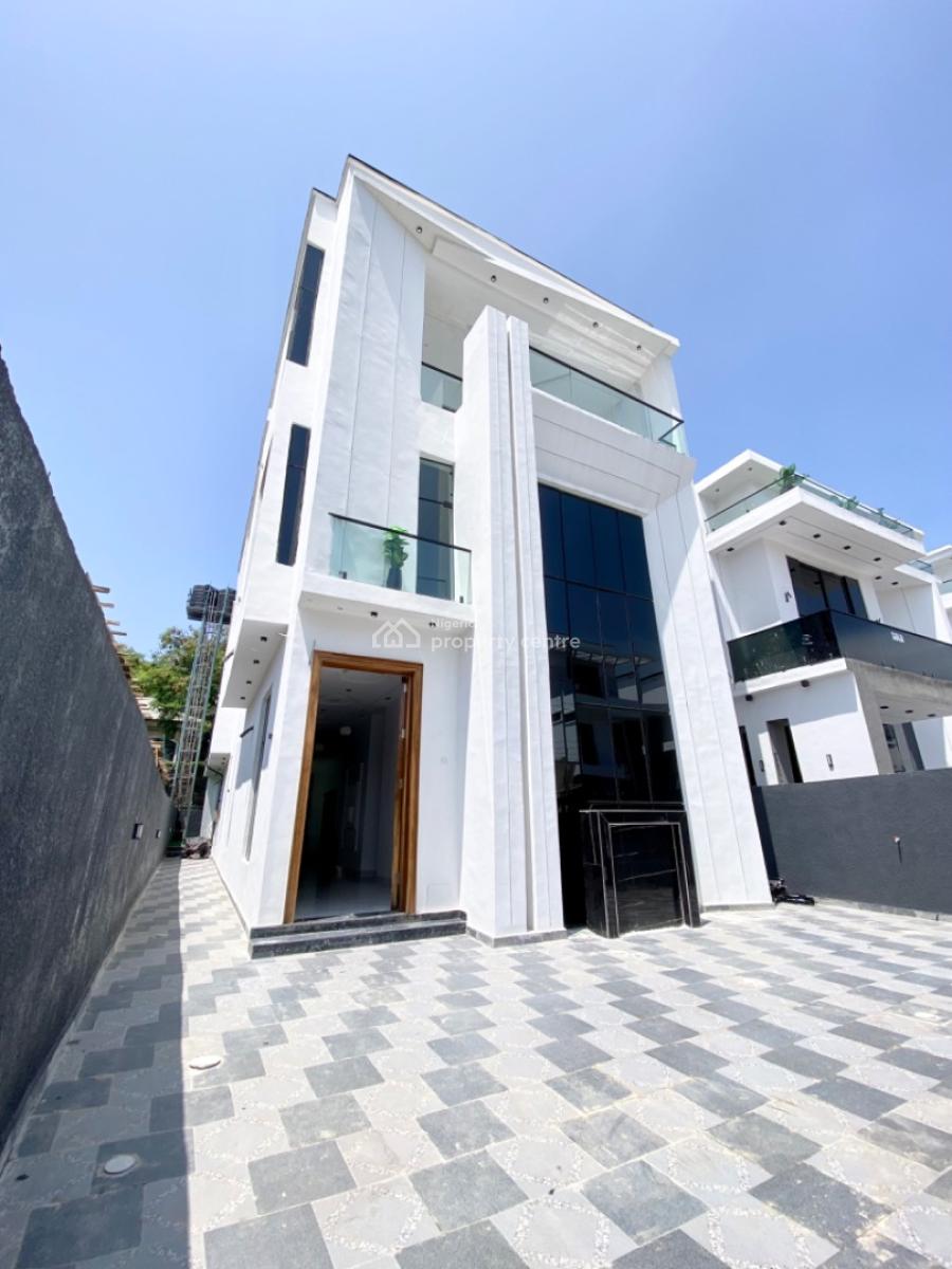 Exclusive 6 Bedroom Luxury Detached Smart House with Bq, Lounge & Pool, Chevron Toll Gate, Lekki, Lagos, Detached Duplex for Sale