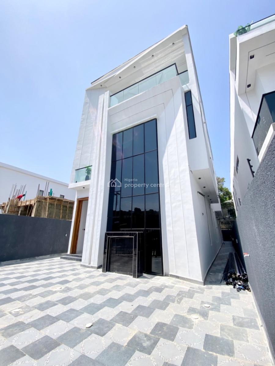 Exclusive 6 Bedroom Luxury Detached Smart House with Bq, Lounge & Pool, Chevron Toll Gate, Lekki, Lagos, Detached Duplex for Sale