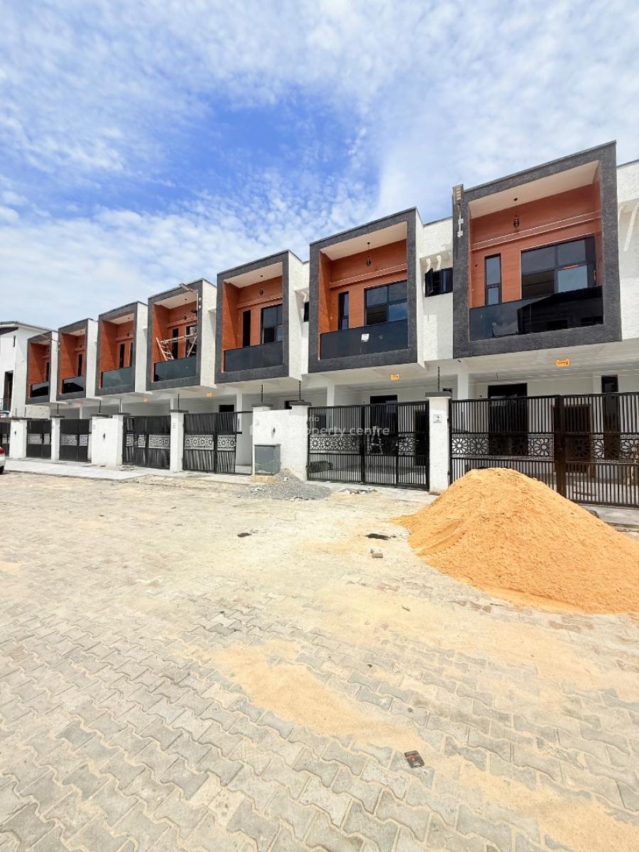 Affordable 3 Bedroom Self Compound Duplex, Abraham Adesanya, Ajah, Lagos, Terraced Duplex for Sale