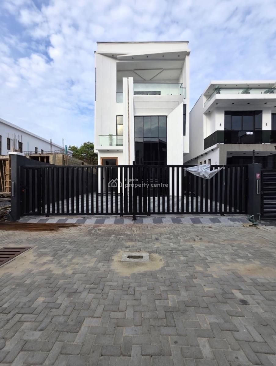 Luxury 6 Bedroom Fully Detached Duplex, Chevron, Lekki, Lagos, Detached Duplex for Sale
