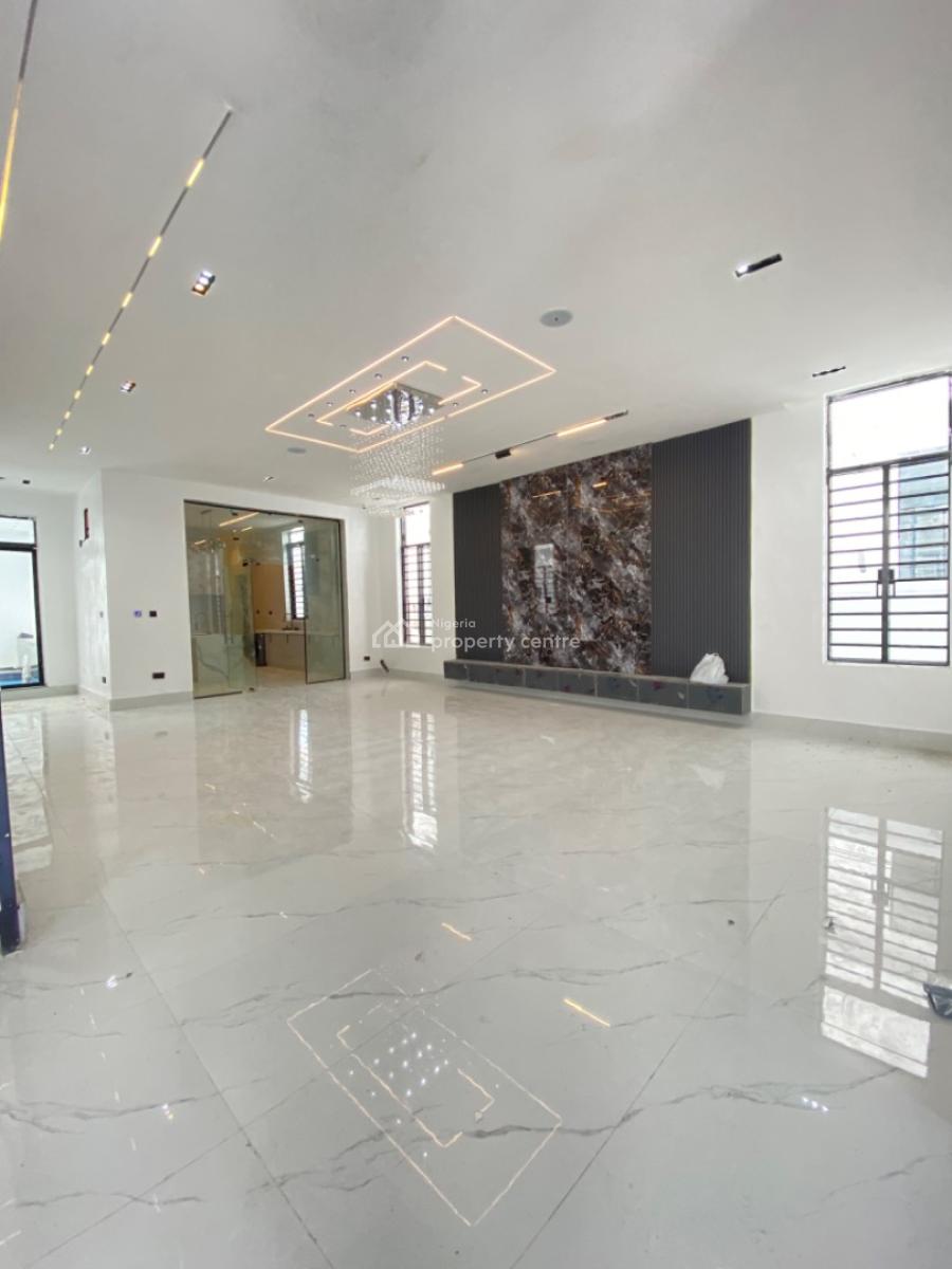 Brand New 5 Bedroom Detached Smart House with Bq and Swimming Pool, Chevron Toll Gate, Lekki, Lagos, Detached Duplex for Sale