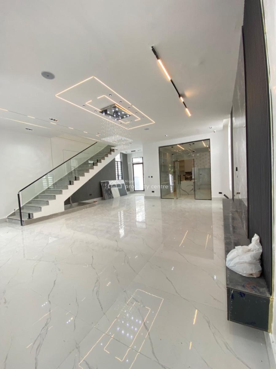 Brand New 5 Bedroom Detached Smart House with Bq and Swimming Pool, Chevron Toll Gate, Lekki, Lagos, Detached Duplex for Sale