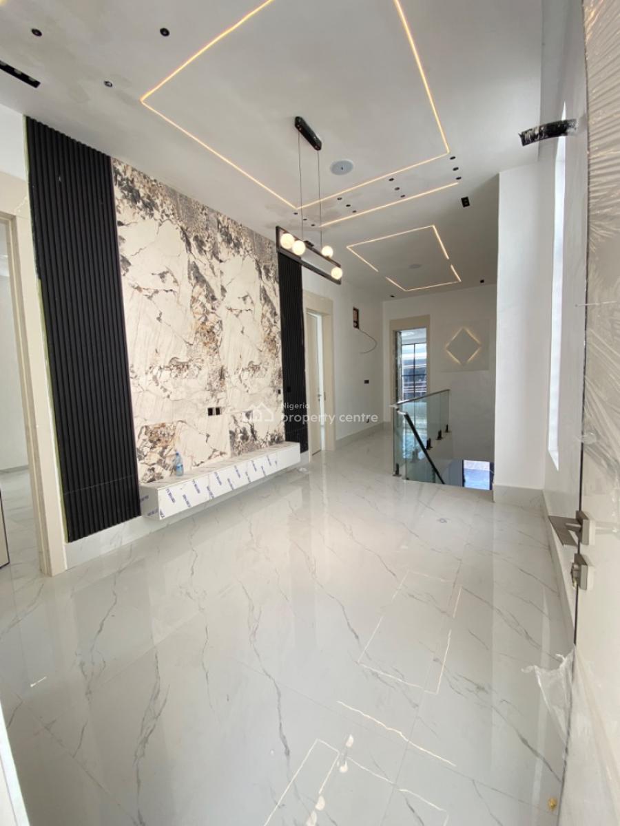 Brand New 5 Bedroom Detached Smart House with Bq and Swimming Pool, Chevron Toll Gate, Lekki, Lagos, Detached Duplex for Sale