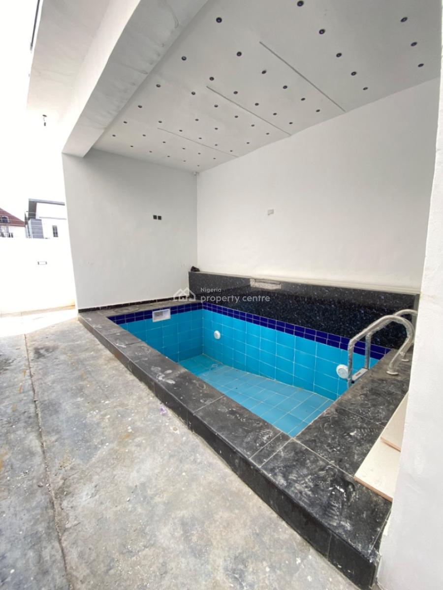 Brand New 5 Bedroom Detached Smart House with Bq and Swimming Pool, Chevron Toll Gate, Lekki, Lagos, Detached Duplex for Sale