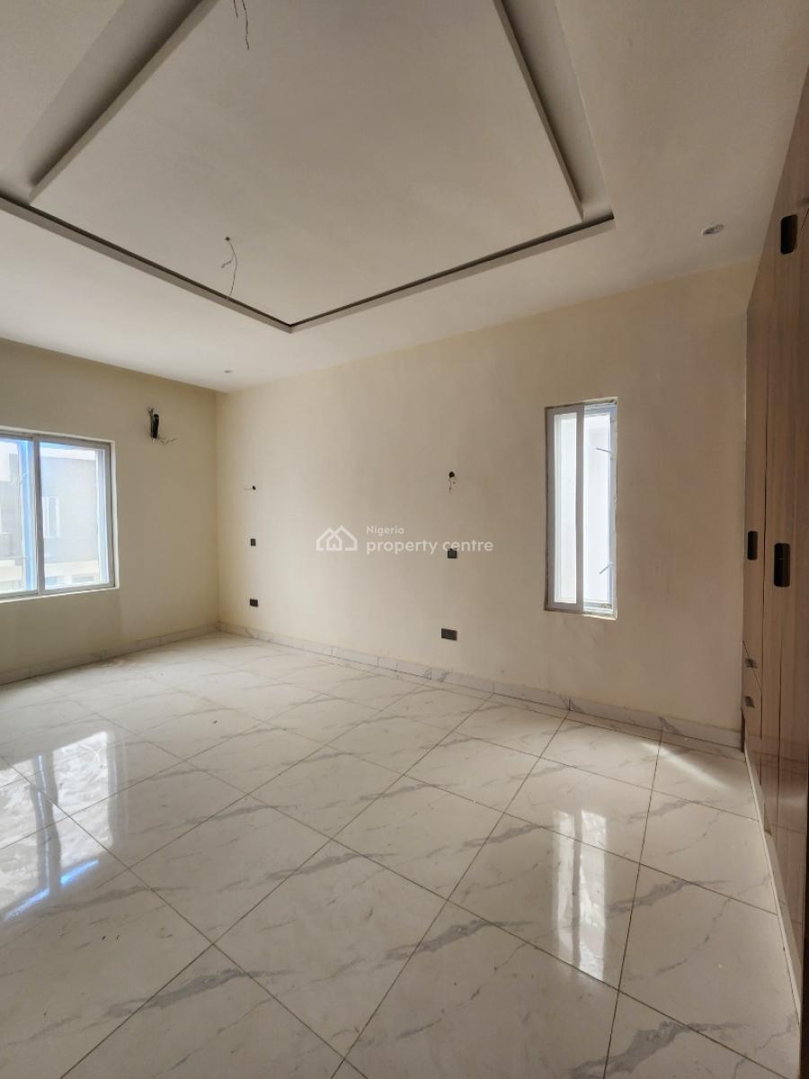 Lovely 2 Bedroom Terrace Duplex + Bq in a Secured Estate, Sangotedo, Ajah, Lagos, Semi-detached Duplex for Sale