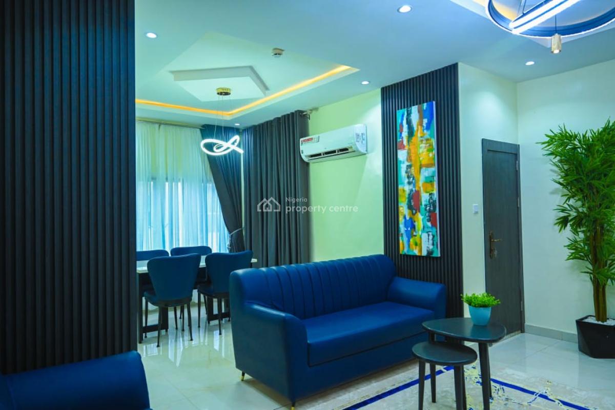 Fully Furnished 2 Bedroom Flat Serviced Apartment, Cyberville Estate Besides Victoria Bay 3 Off Nike Art Gallery Road, Ikate, Lekki, Lagos, Flat / Apartment for Sale