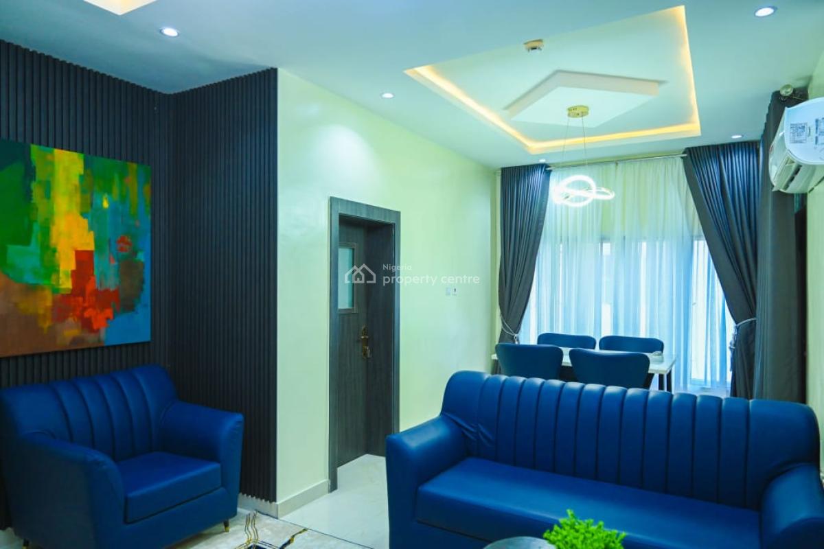 Fully Furnished 2 Bedroom Flat Serviced Apartment, Cyberville Estate Besides Victoria Bay 3 Off Nike Art Gallery Road, Ikate, Lekki, Lagos, Flat / Apartment for Sale