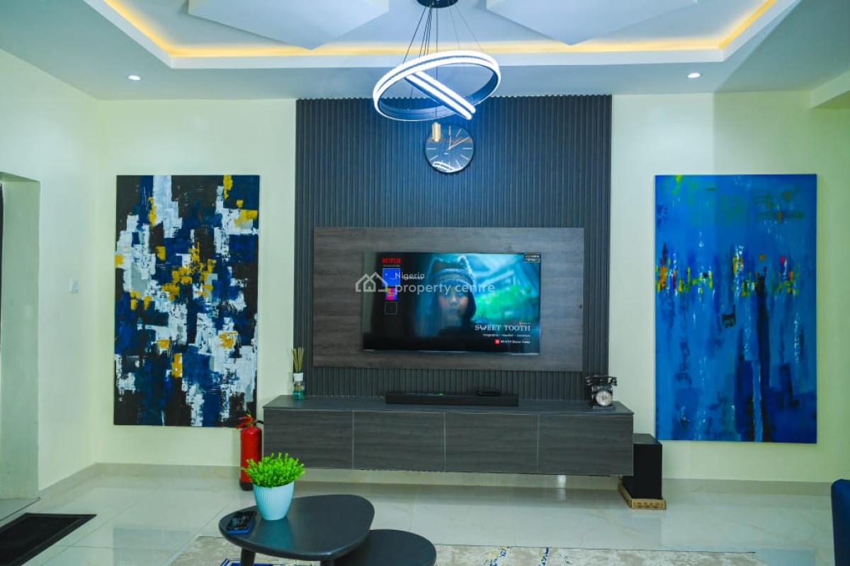 Fully Furnished 2 Bedroom Flat Serviced Apartment, Cyberville Estate Besides Victoria Bay 3 Off Nike Art Gallery Road, Ikate, Lekki, Lagos, Flat / Apartment for Sale