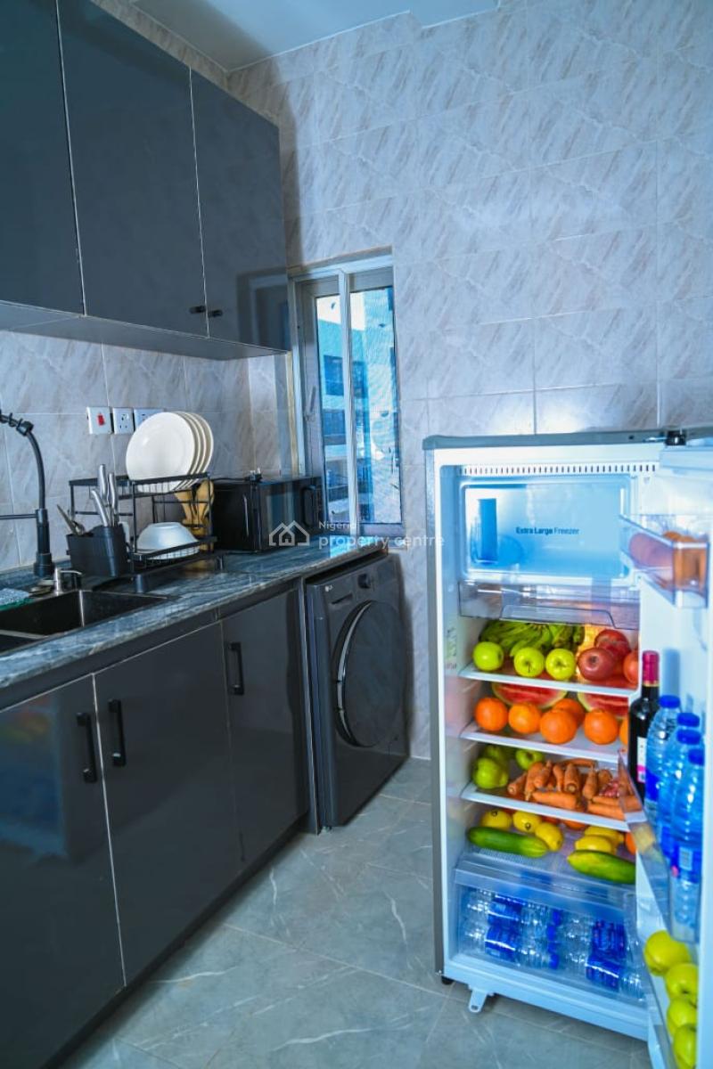 Fully Furnished 2 Bedroom Flat Serviced Apartment, Cyberville Estate Besides Victoria Bay 3 Off Nike Art Gallery Road, Ikate, Lekki, Lagos, Flat / Apartment for Sale