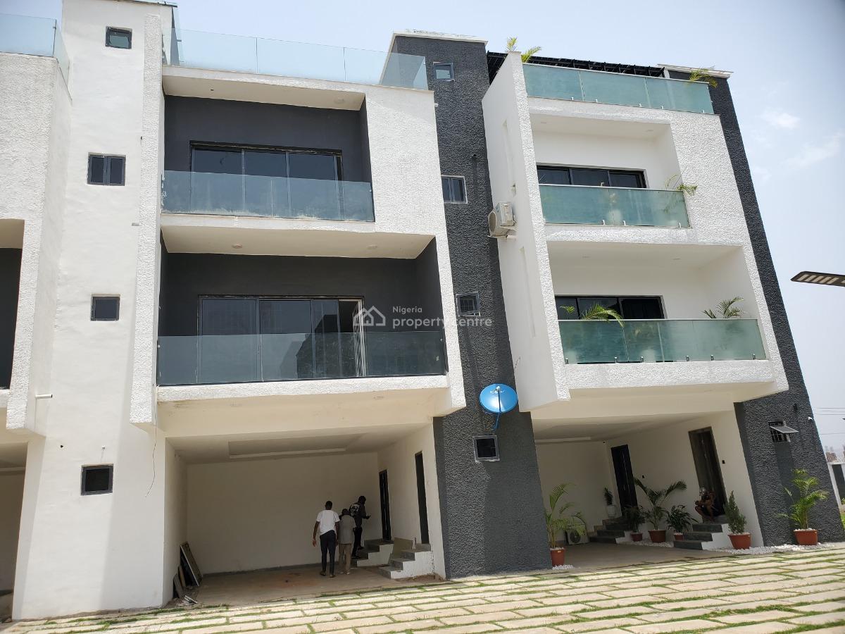 Luxury 3-bedroom Terrace Duplex with 2-room Bq & Rooftop, Mabushi, Abuja, Terraced Duplex for Sale